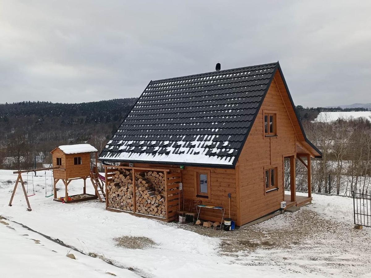 Domek W Swiatkowej Krempna Bagian luar foto